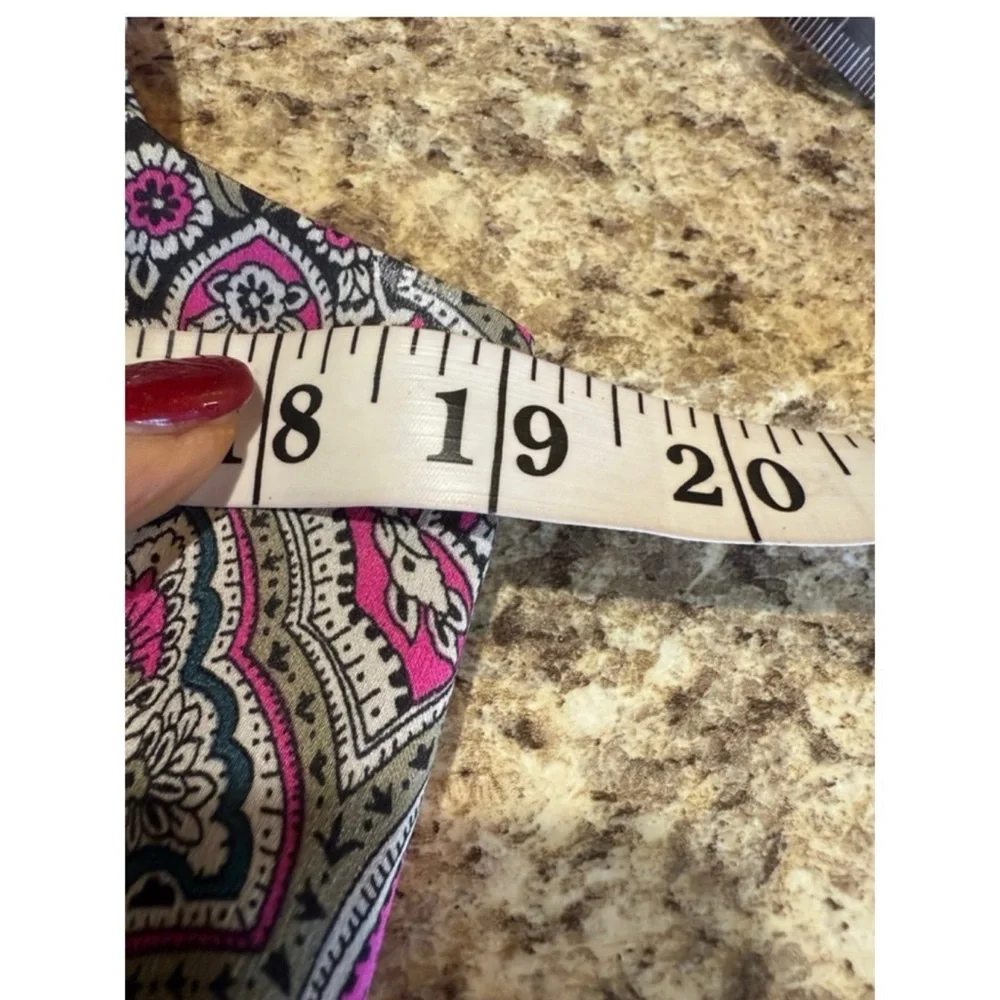 The Limited Pink and Gray Backless Dress